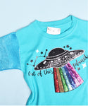 Out of This Planet Lentejuelas T-shirt Niñas