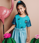 Ojos Patrones T-shirt Niñas