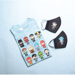 Super Héroes T-Shirt Niños