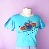 Out of This Planet Lentejuelas T-shirt Mujer